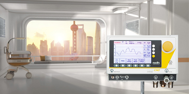 MEDIN medinCNO Non-invasive respiratory support for preterm and newborn babies